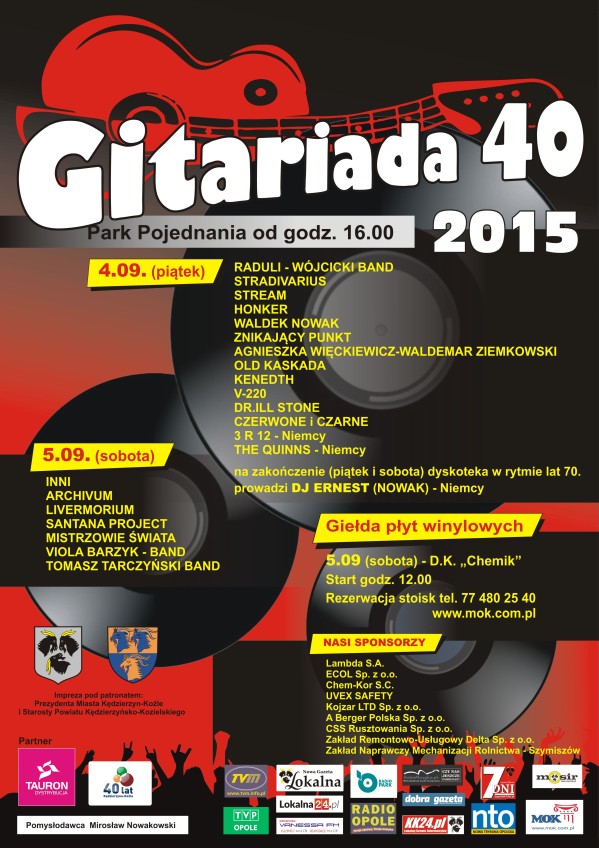 Gitariada 2015- plakat m