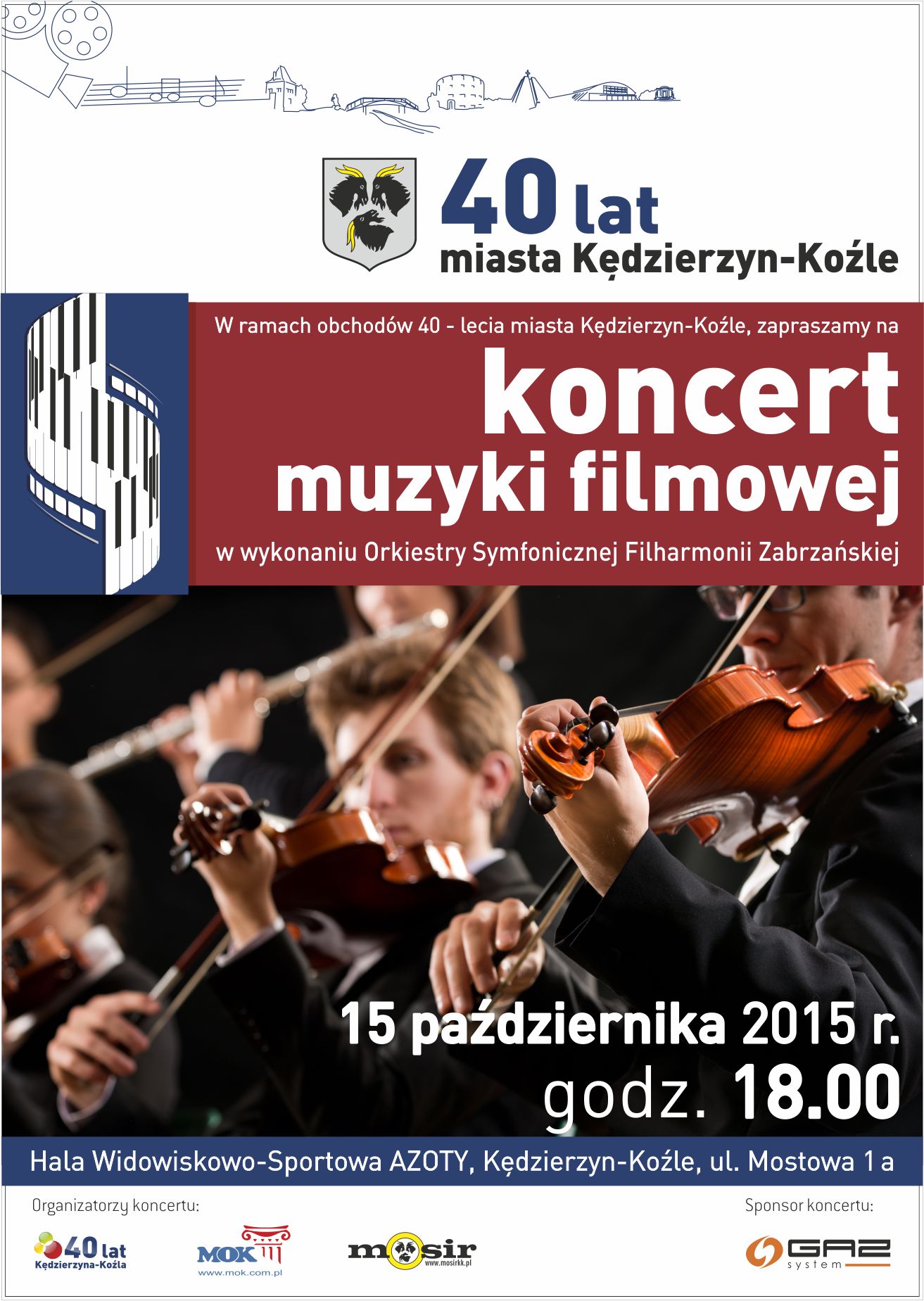 plakat b2 500x707 mm koncert 3