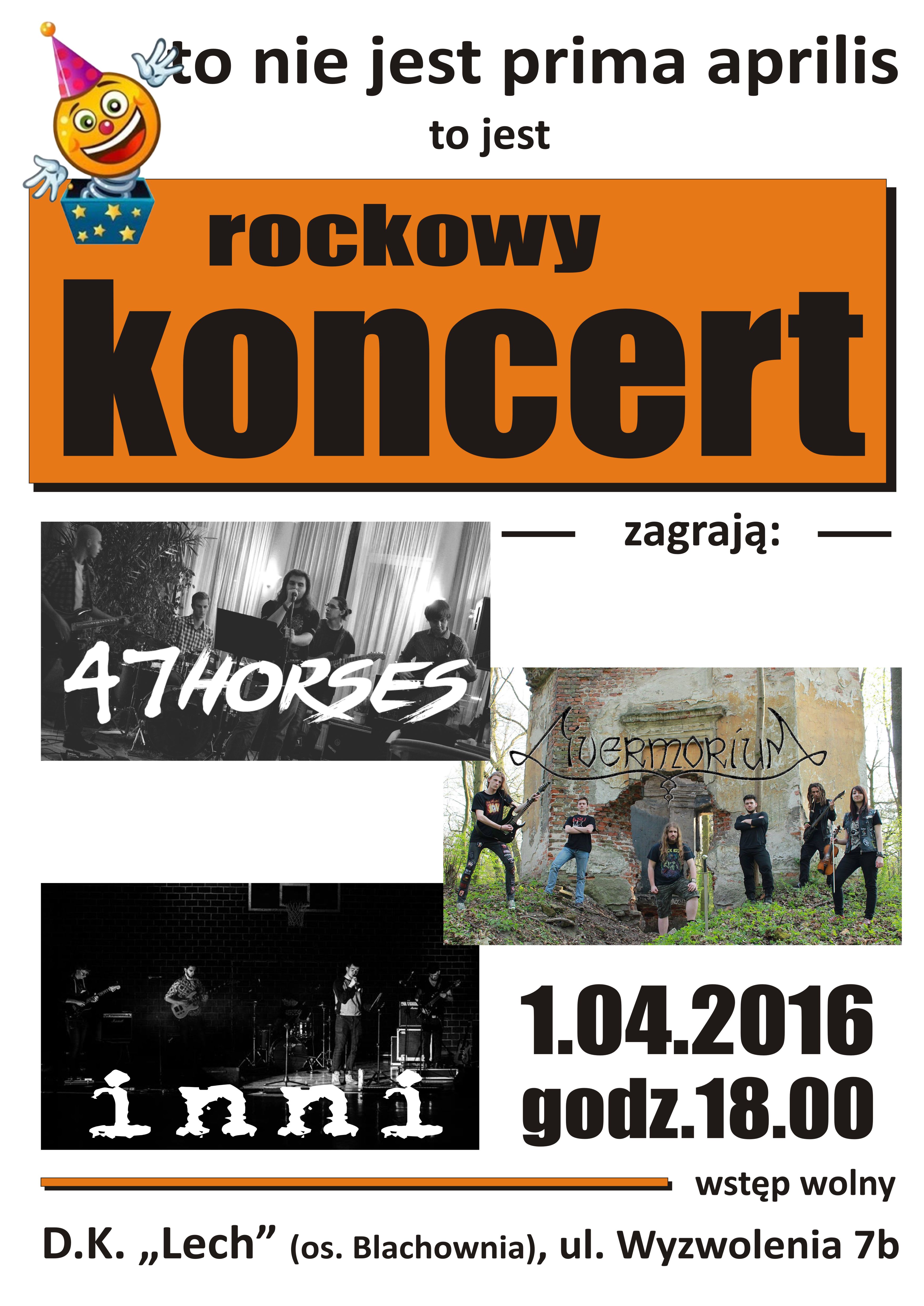 Koncert rockowy DK Lech