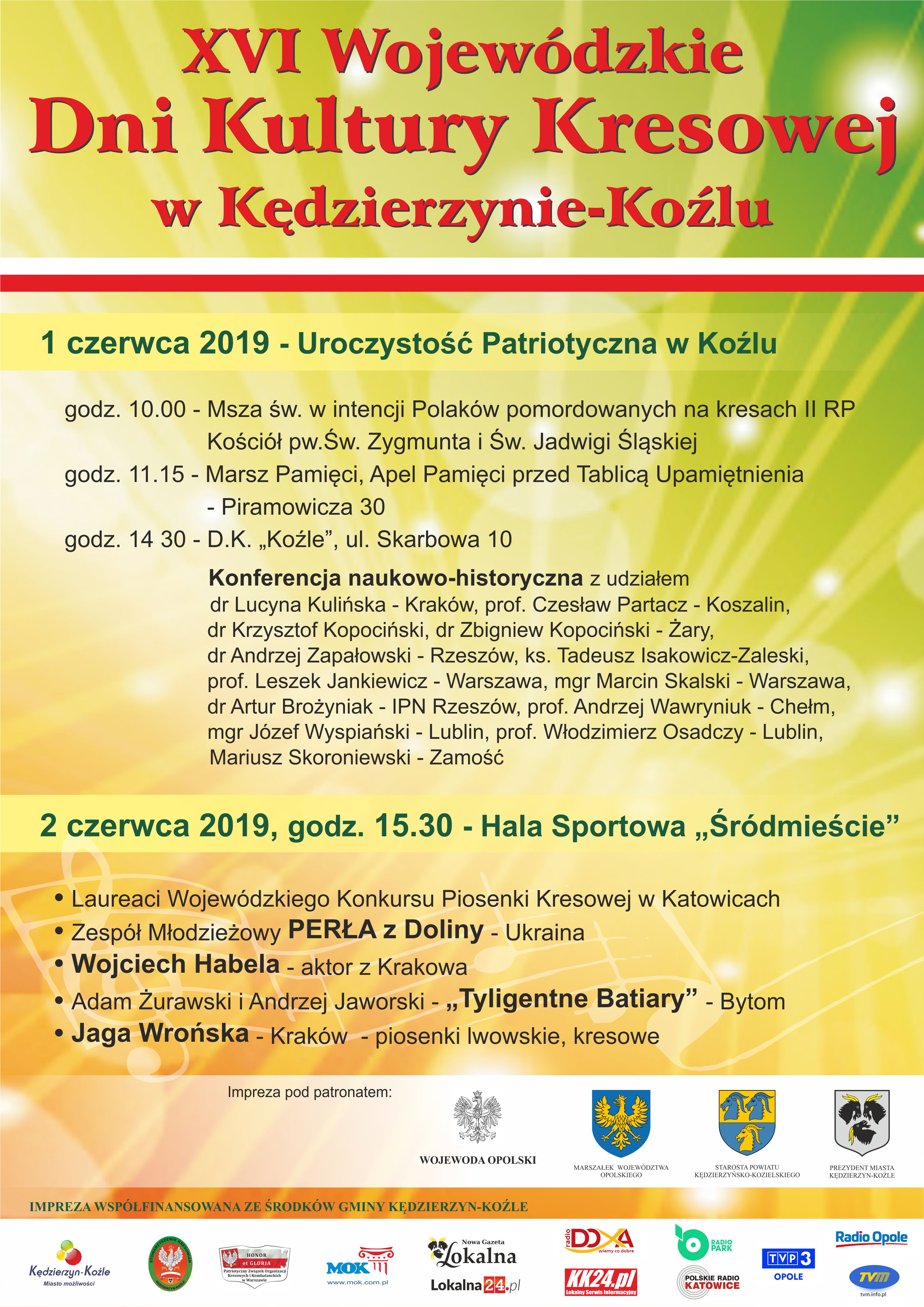 Dni Kultury Kresowej 2019 plakat