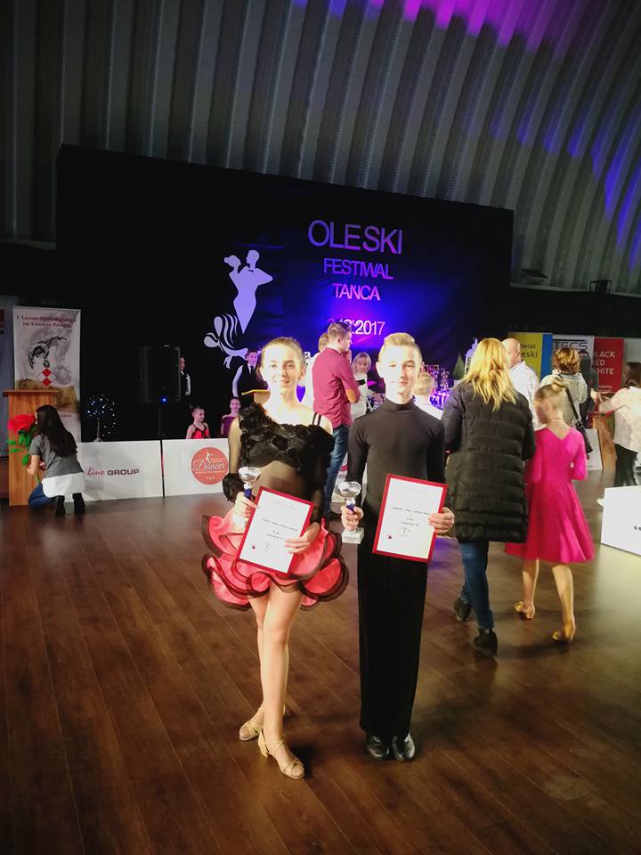 Paweł i Patrycja 02.12.2017 Olesno 2 miejsce