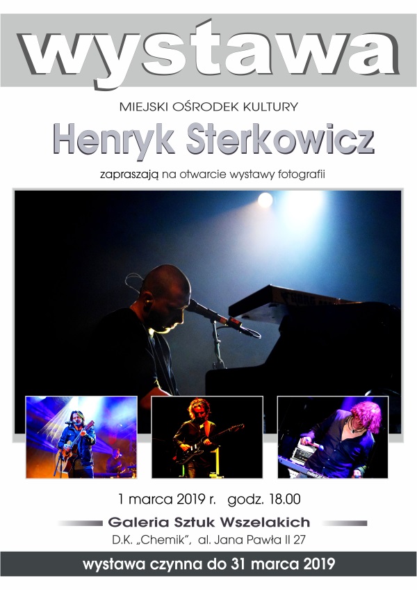 Sterkowicz wystawa plakat d