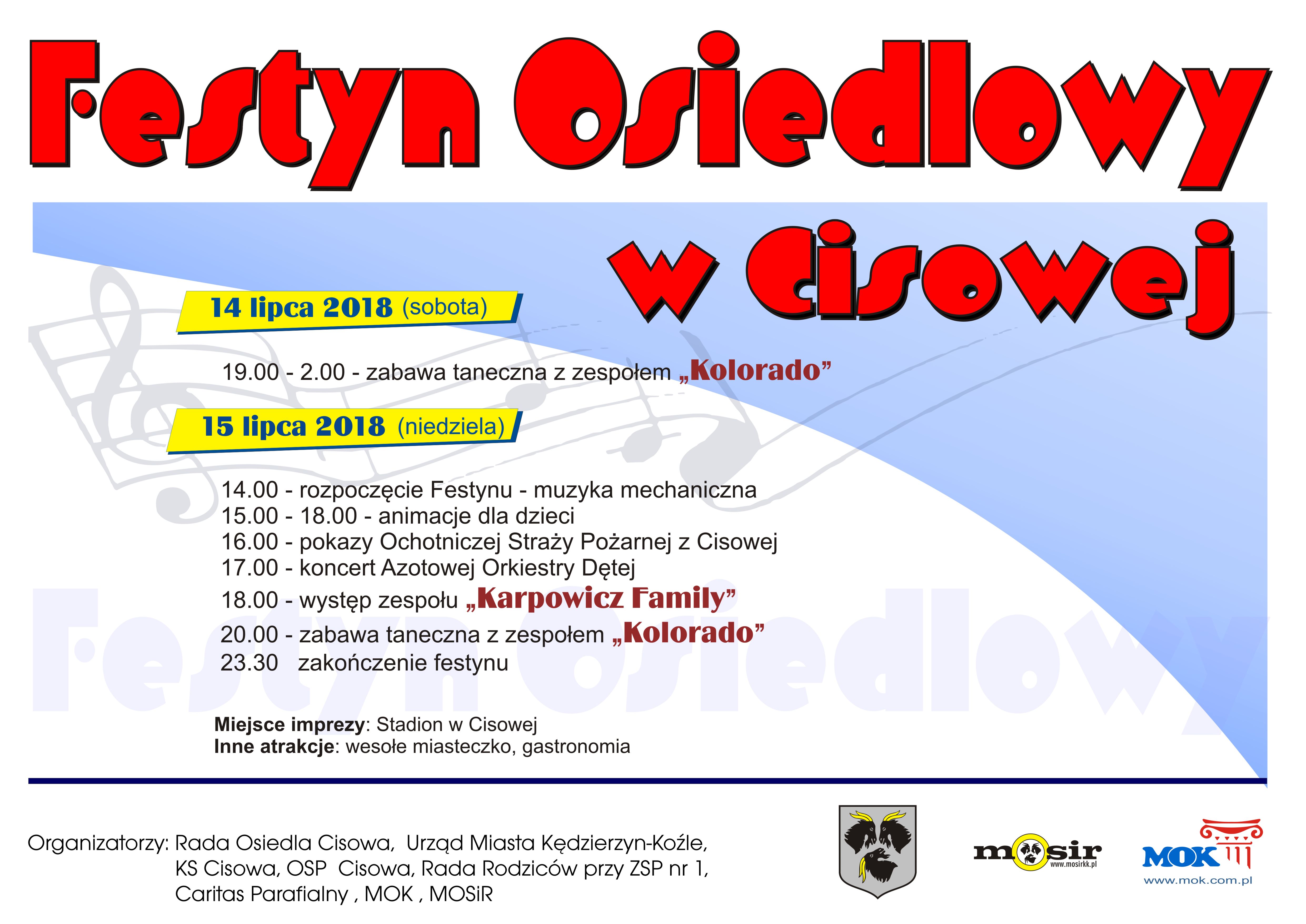 Festyn Cisowa 2018